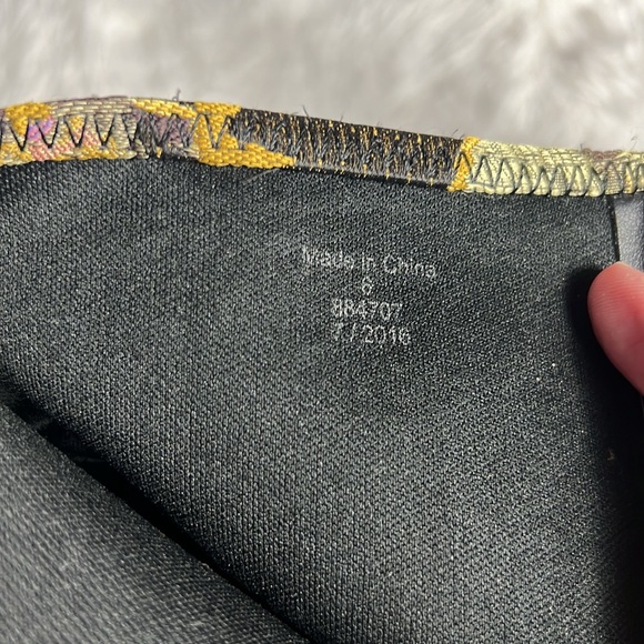 ASOS Elmery Jacquard Tapestry Floral Heeled Boots 6 - Picture 7 of 9